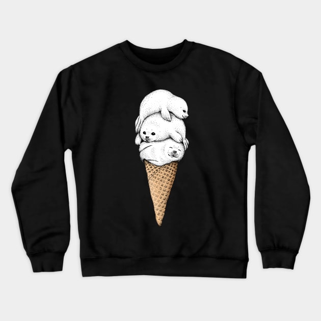Seal Cone Crewneck Sweatshirt by HabbyArt